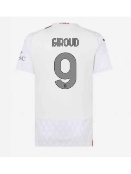 Billige AC Milan Olivier Giroud #9 Bortedrakt Dame 2023-24 Kortermet